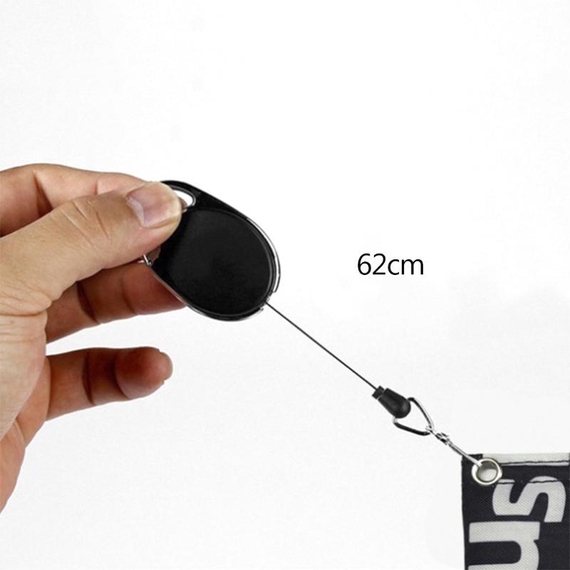 Golf Towel Golf Ball Club for Head Cleaner Golf Ball Waterproof Cleaning Towel Square Mini for w/ Retractable Keychain B