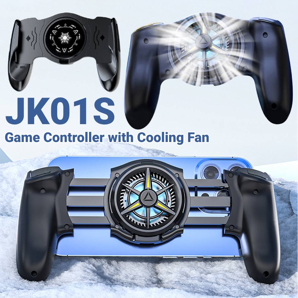 Handy Dehnbarer Gamecontroller mit Kühlventilator Typ-C Teleskop-Gamecontroller Mobile Gamepad für Android & iPhone