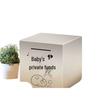 Stainless Steel Anti-Fall Piggy Bank - Creative Unbreakable Metal Money Box Birthday Gift