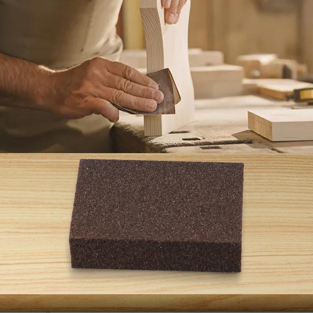 Sponge Sand Block Sandpaper Washable Fit For Wood/paint/metal