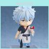 Gintama Sakata Gintoki Q Version Clay Figure 10cm Pvc Action Collectible For Anime Fans