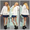 12inch Doll Hoodie Pullover Outfits Handmade Sweatshirt for Blythe Dolls Children’s Birthday Gift Accessories