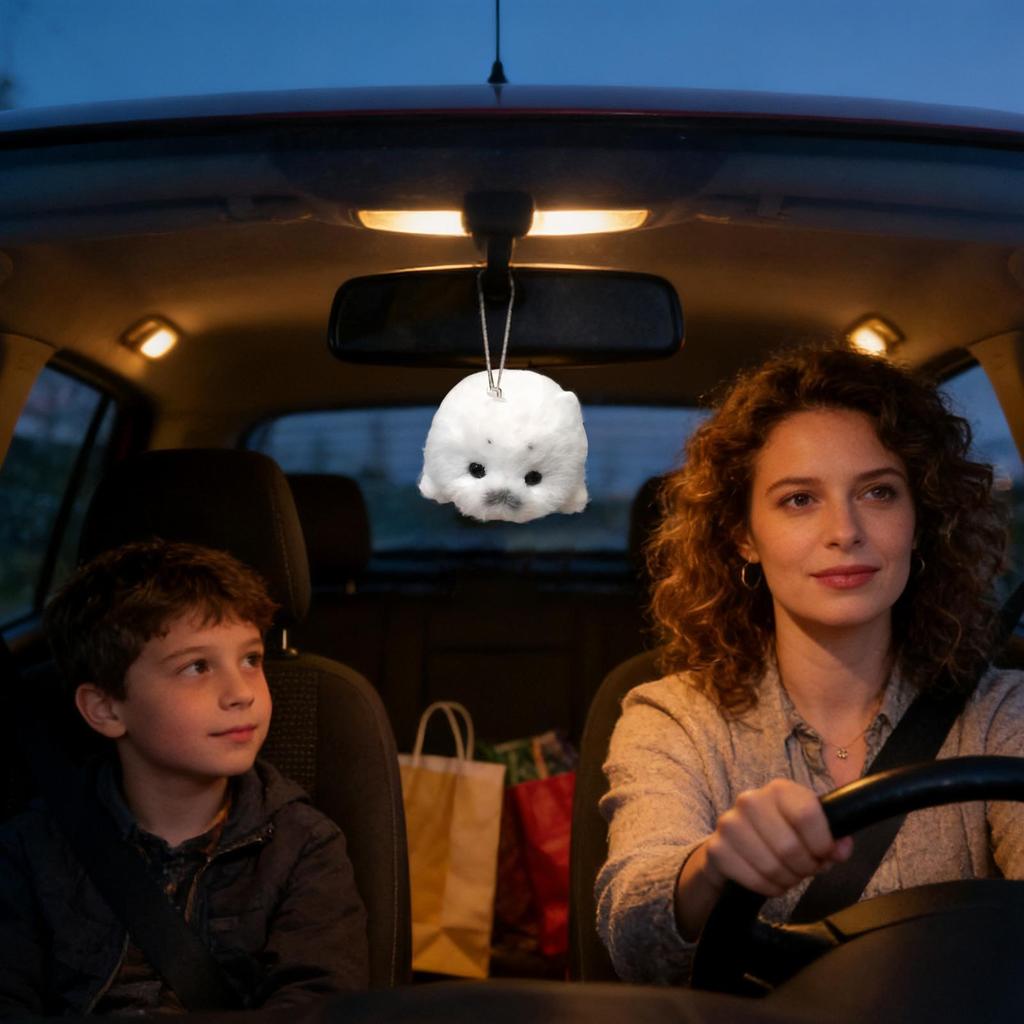 Cute Small Seal Plush Realistic Soft Cartoon Doll Small Seal Pendants for Girlfriend Children Women Kids Boys Girls Youth Teens