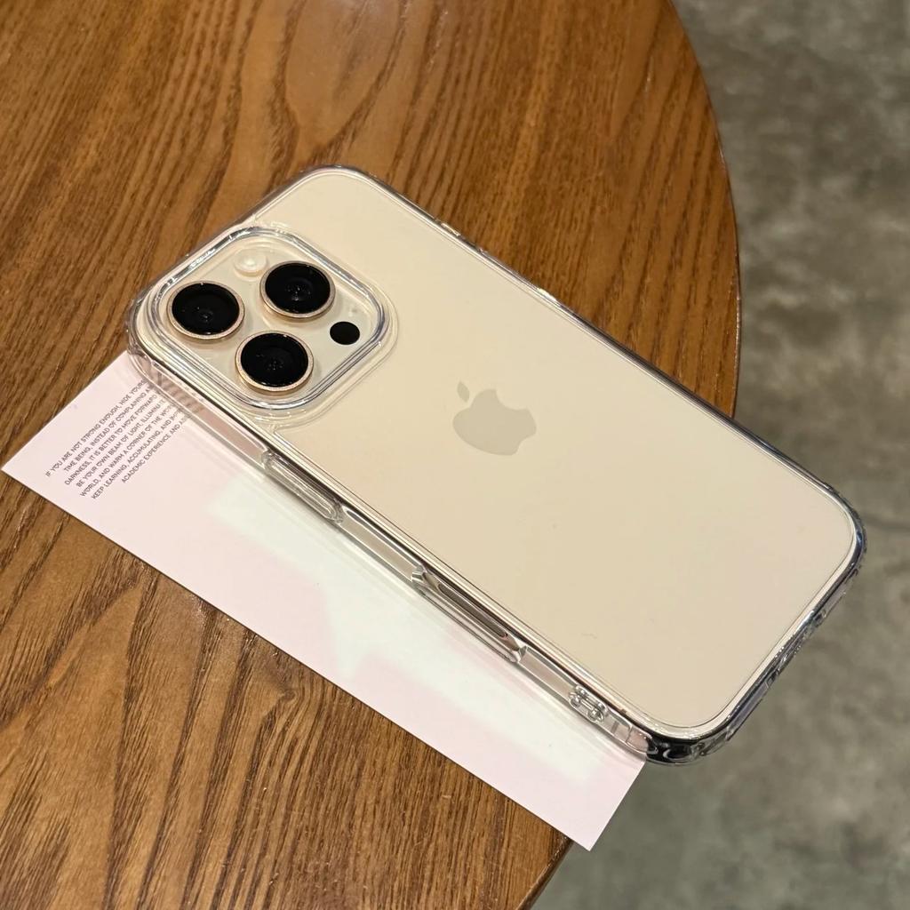 Luxus Kristall Transparente Acrylhülle Für iPhone 16 15 14 13 12 Mini 11 Pro Max X XS XR 7 8 Plus SE Stoßfeste Bumper-Abdeckung