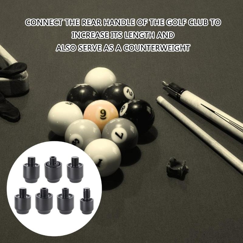 Solide Pool Queue Verlängerung Billard Pool Queue Verlängerung für Mezz Queue Billardzubehör