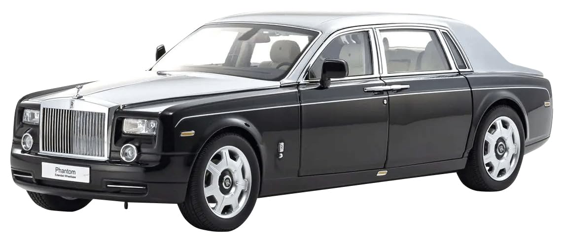 

Kyosho Original Phantom EWB Готовый продукт 1/18 Rolls-Royce Черный/Серебристый