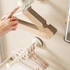 1pcs Folding Suction Cup Clothes Hanger Hanging Rod Storage Rack No Drilling Extendable Rod Wall Mounted Clothes Hanger