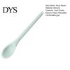 Spoon Soup Bent Head Long Handle Silicone Multi-purpose Ice Cream Scoop Portable Dessert Daily Use