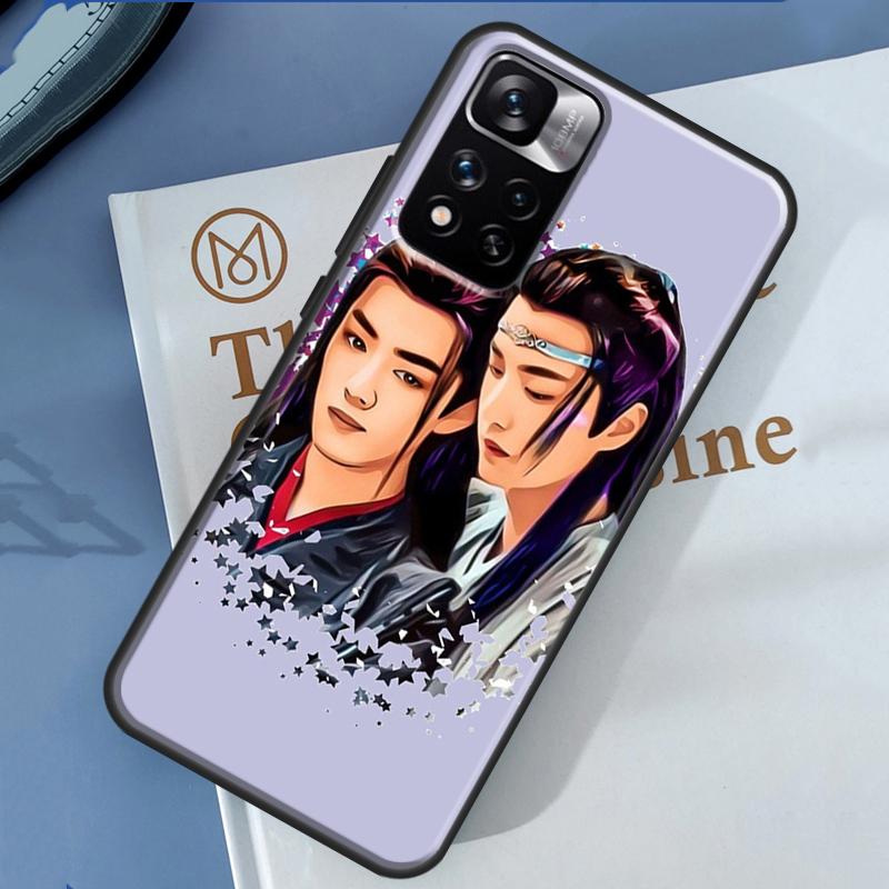 The Untamed Wang Yibo XiaoZhan Case For Xiaomi Redmi Note 12 11 10 9 8 Pro Cover For Redmi Note 10S 11S 10A 10C 9A 9C 12C 9T