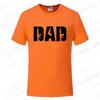 Dad Guns T-Shirt for Men Short Sleeve Tes Father's Day Gift Gun Lover Graphic Tops Harajuku Streetwear Oversized Male Clothing