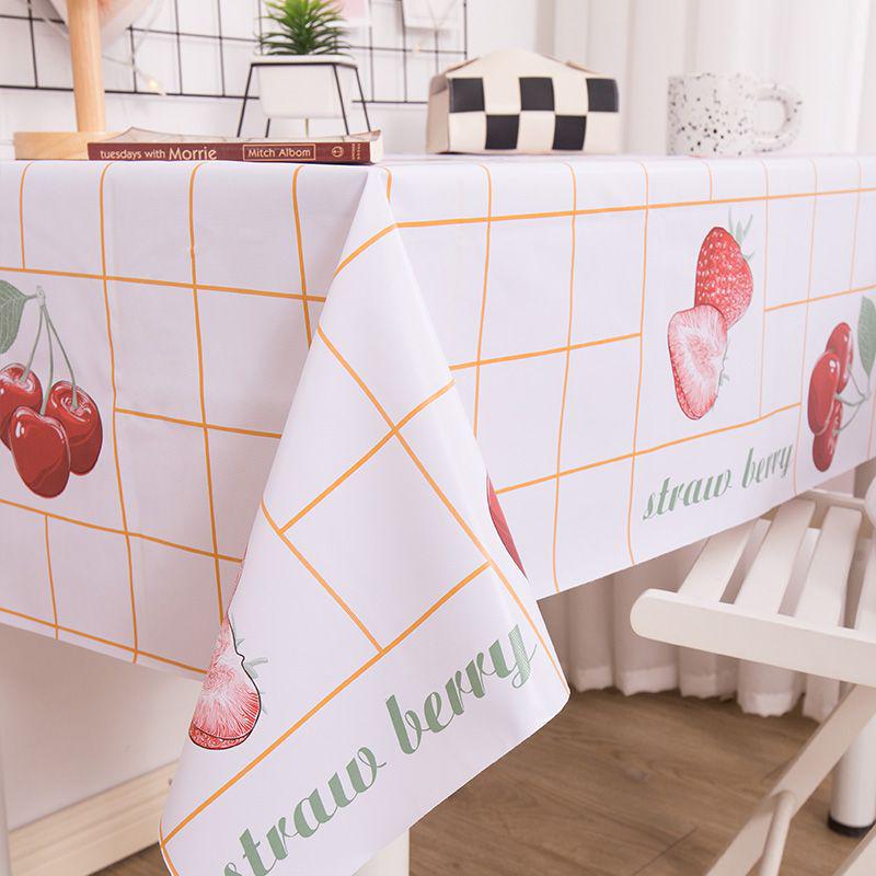 Retro Vodotěsný Olejivzdorný Žáruvzdorný Ubrus - Nežehlivá Obdélníková Látka na Stoly a Konferenční Stolky