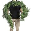 1PC Dark Green Branches Party Garland Home Faux Ivy Vine Christmas Tree Green Doors