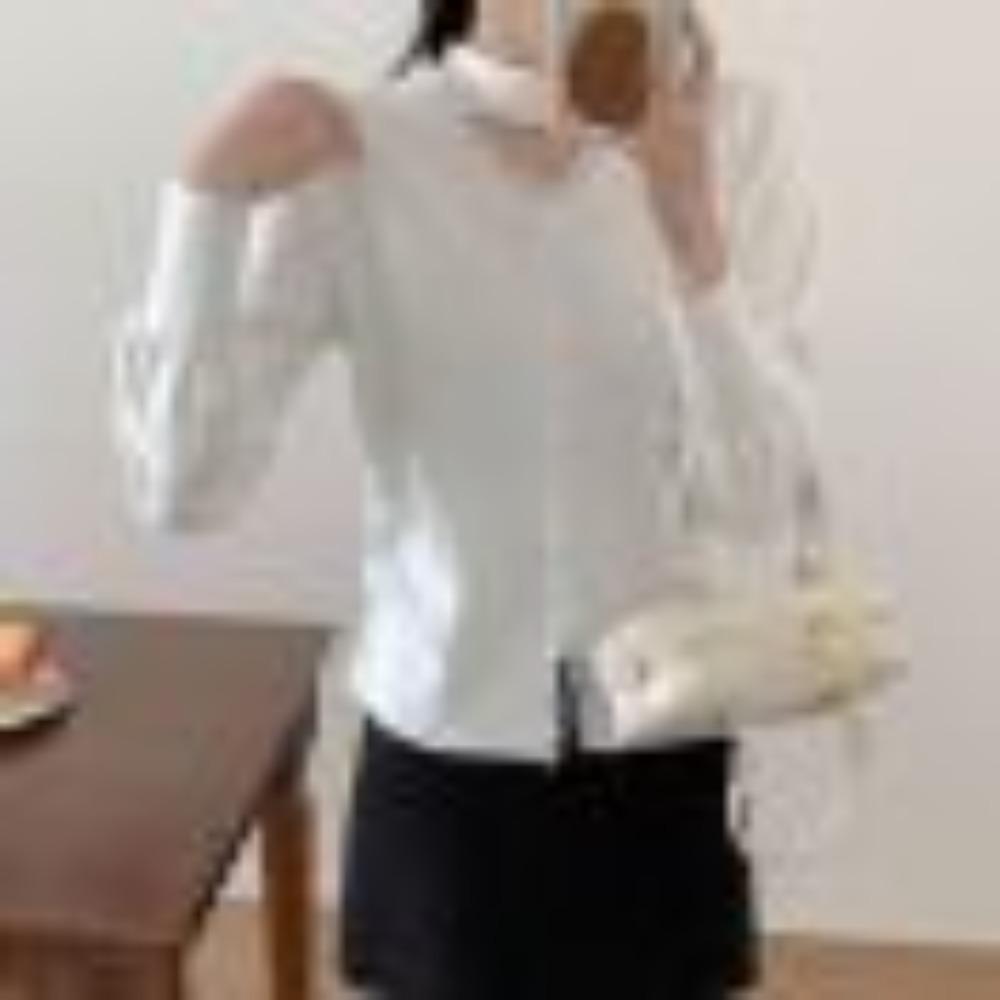 

Вязаный свитер с V-образным вырезом и кружевной отделкой, шарф, новый облегающий короткий свитер с разрезом на осень для женщин one size белый