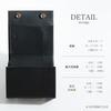 Mini Large 24 Genuine Italian Coin Brushed Navy [Dom Teporna] Wallet, Capacity, Cards, Bi-fold Wallet, Men's Wallet, Leather, Leather, Box-shaped