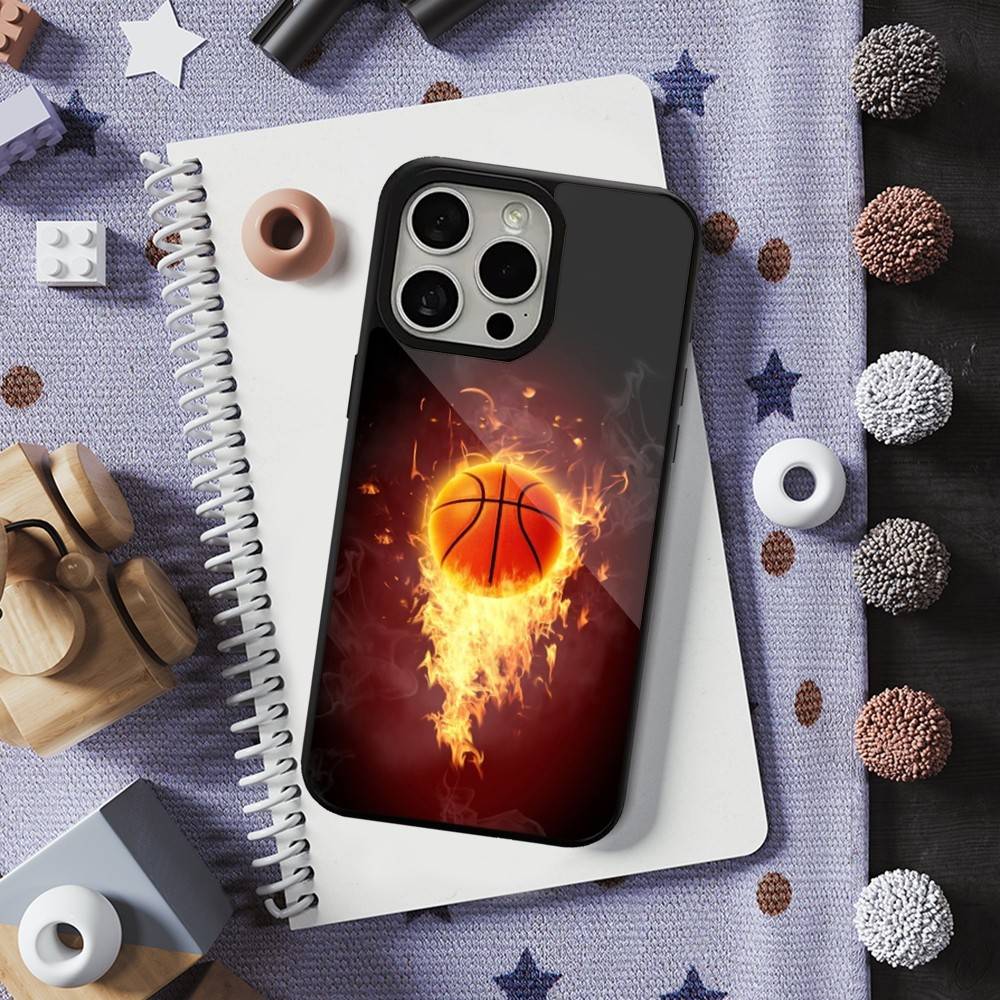 Sports Equipment Basketball Case For iPhone 13,15,17,14,Pro,Max,For Magsafe,Plus,12,11,16,Mini,Magnetic Wireless Charging
