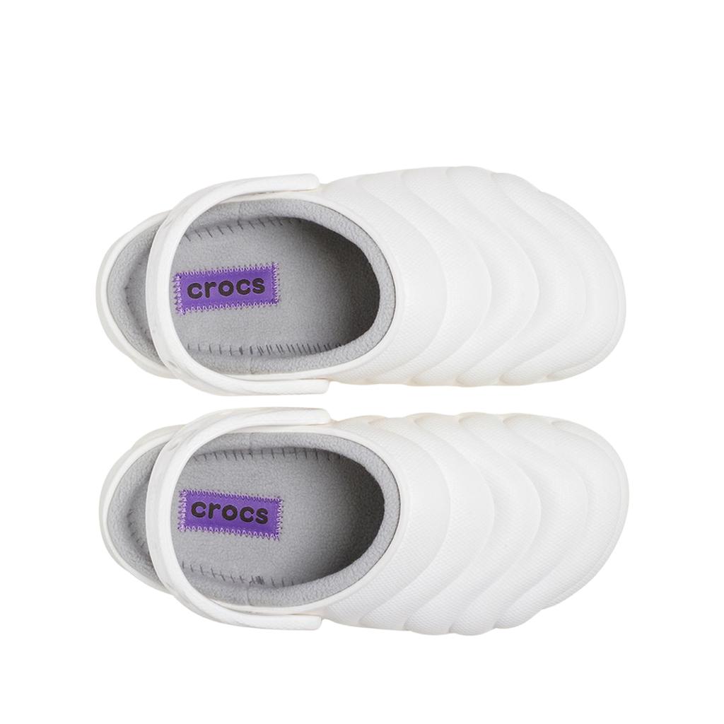 Crocs Klassischer gefütterter Überpuff-Clog Weiß Unisex-Sneaker 210059-100