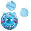 Babyschwimmring Waldmuster Babyschwimmer Schwimmring Bequemer und fester Sitzring mit verdicktem Griff Aufblasbar