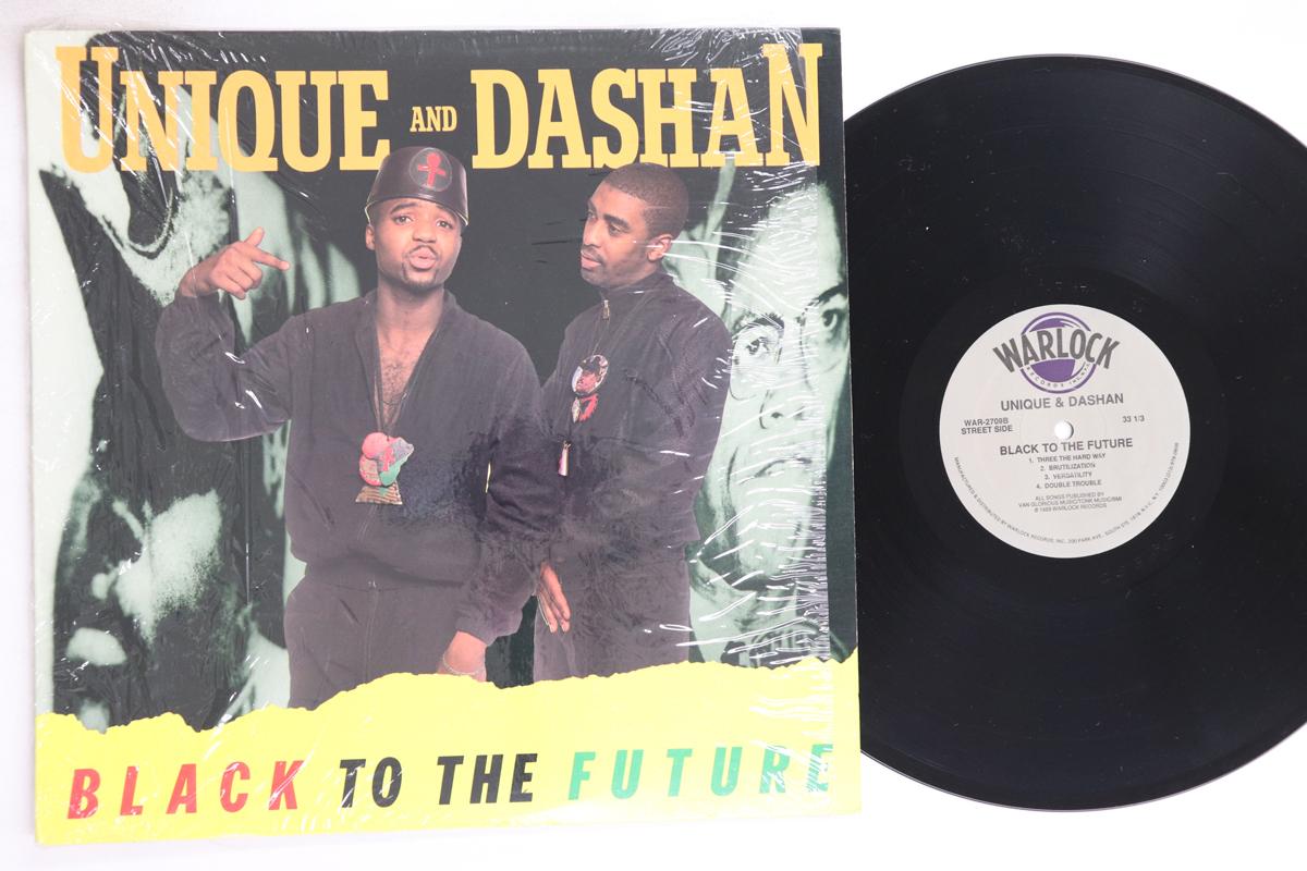 

LP Record UNIQUE & DASHAN - Black To The Future WAR2709 WARLOCK 1989 US Rap & Hip-Hop/R&B Used