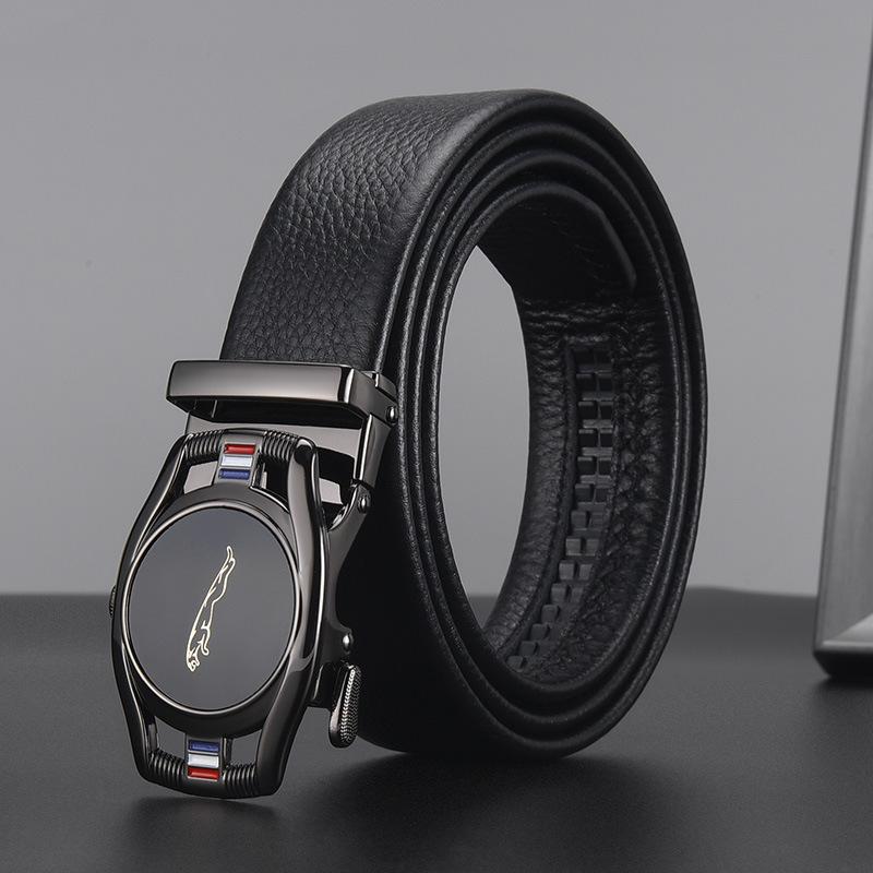 Belt Men'S High-End Alloy Automatic Buckle Zhongqing Business Belt Belt Men'S Belt