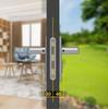 Satin cylinder lock insert 3040 mm 3 keys