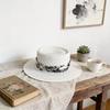 Vintage Style Ladies Sun Hat With Breathable Polyester And Adjustable Fit For Outdoors