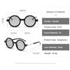 Ochelari de Soare Rotunzi Clasici Retro Bărbați Femei Brand de Lux Ochelari de Soare Punk Vintage Pentru Bărbați Modă Negri Ochelari pentru Condus Uv400