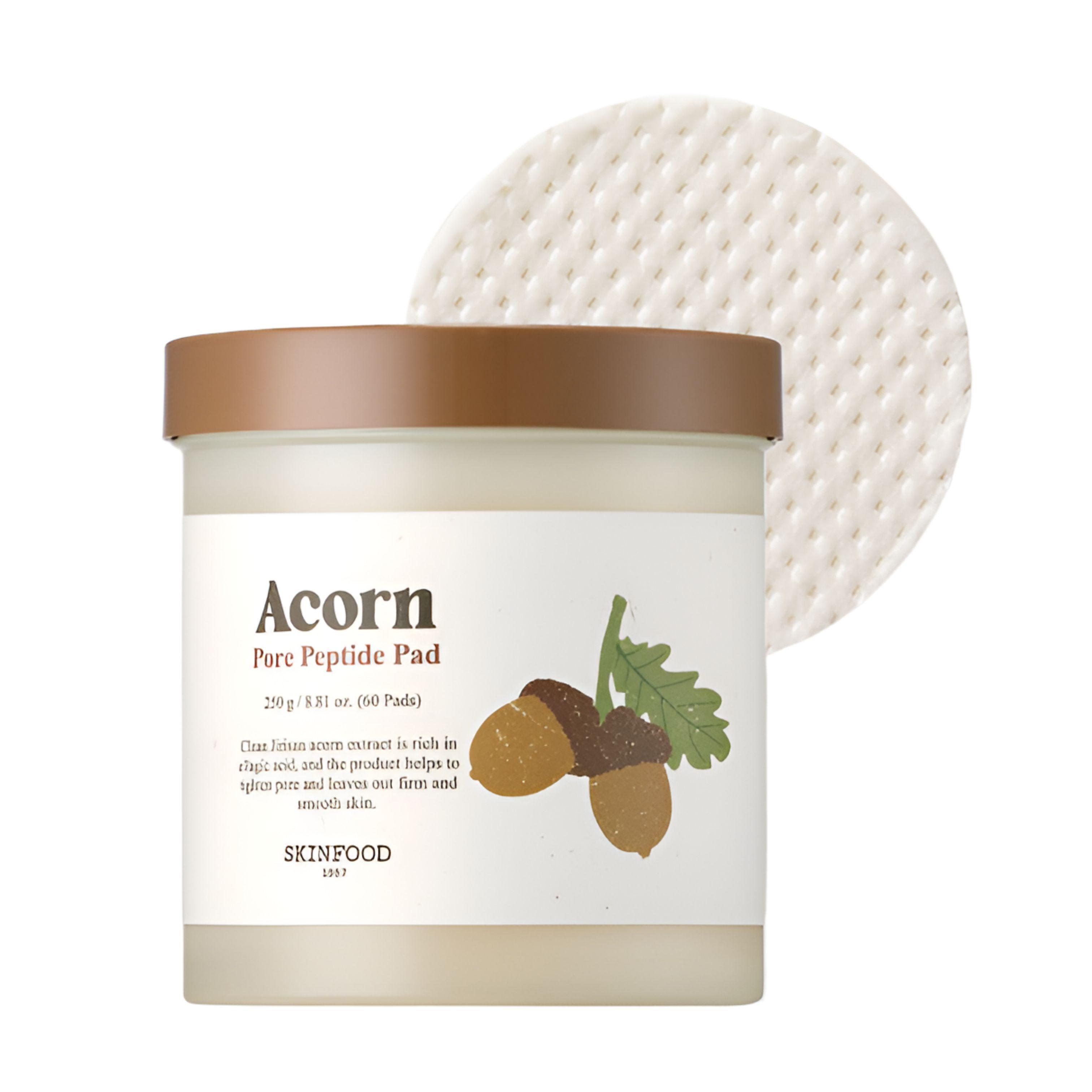 

SKINFOOD Acorn Pore Peptide Pad 60 sheets