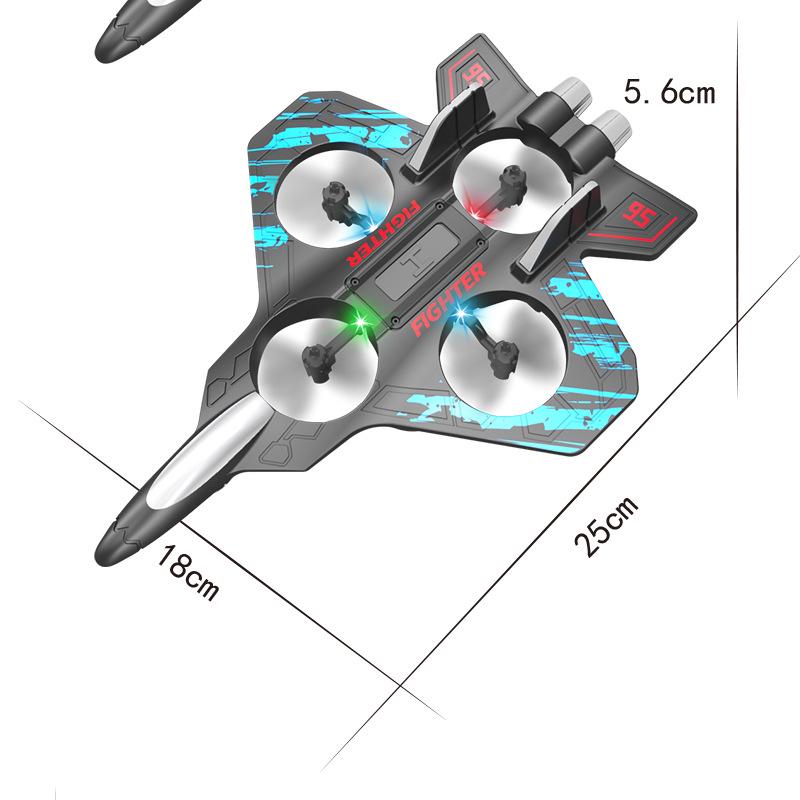 Gravity-Sensing Foam Drone: Stunt-Ready, Anti-Collision, Fall-Resistant 4-Axis Aircraft