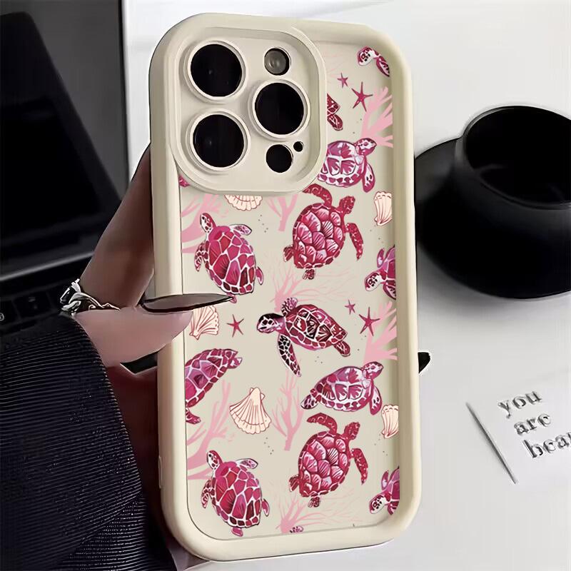

Модный чехол с яркой расписной черепахой для Xiaomi Redmi Note 14 13 Pro Plus 12 11Pro 5G 11S 10 10S 12S 12C 13C 14C 4G Redmi 12 4G