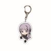 Danganronpa Monokuma, Makoto Naegi & Junko Enoshima Acrylic Keychain Charm Figure