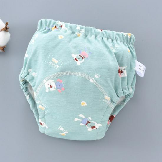 Washable 6-Layer Baby Training Pants - Breathable Cloth Diapers for Spring/Summer