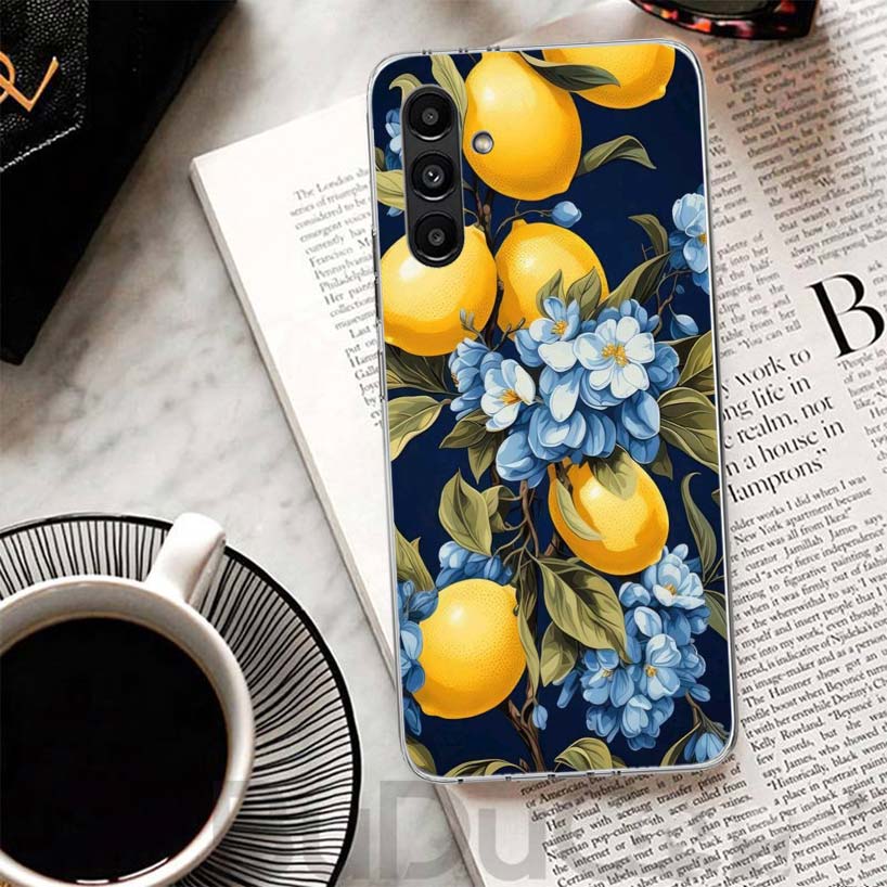 Citrus Limon Linnaeus Phone Case For Samsung A17 A16 A26 A36 A56 A15 A14 A13 A55 A54 A53 A35 A34 A33 A25 A24 A23 A05S A04S A03S