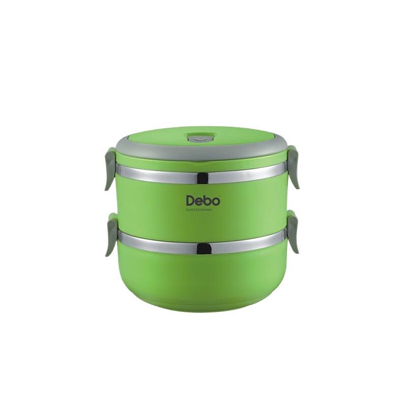 Debo 1.4L Titanium 2-Layer Lunch Box