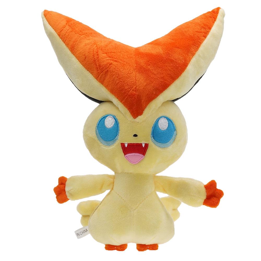 Foam Baby Dragonite, Butterfree, Slowpoke, Farfetch'd, Cubone, Dragonair, Vulpix, and Multiple Fennekin Figures