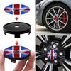 4 ks 54MM 56MM Krytky středového otvoru kola auta Odznaky Příslušenství Pro BMW MINI Cooper S Works JCW R55 R56 R50 R53 R60 R61 F54 F55 F56