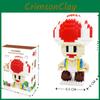 Bros Mario Super Themed Plastic Toy Character Assemble Building Blocks Kid Gift