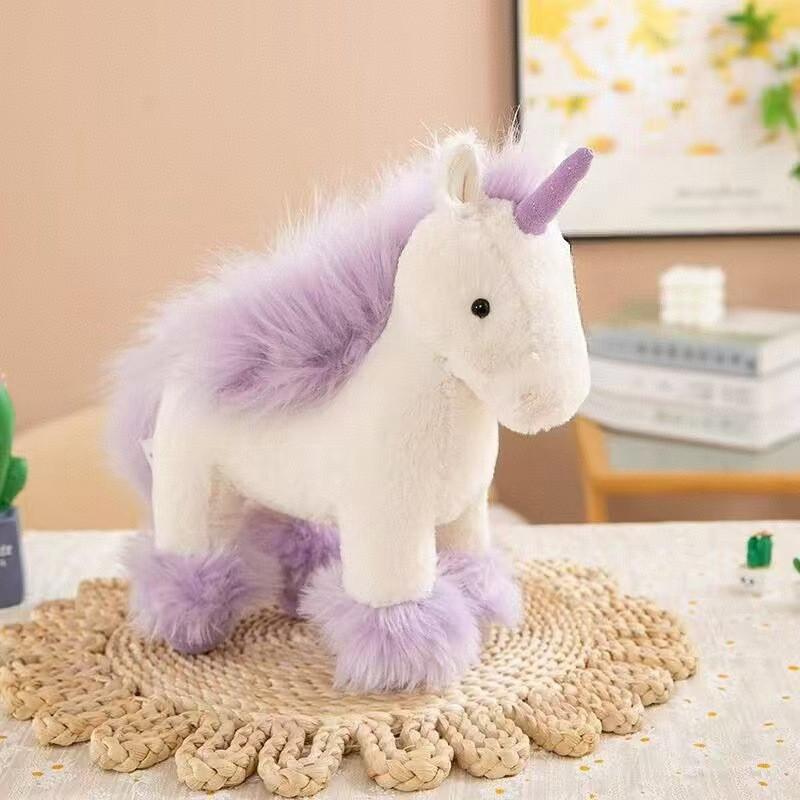 Pony Unicorn Adorable Plush Toy Animal Hugger Office Desk Ornament Gift Home
