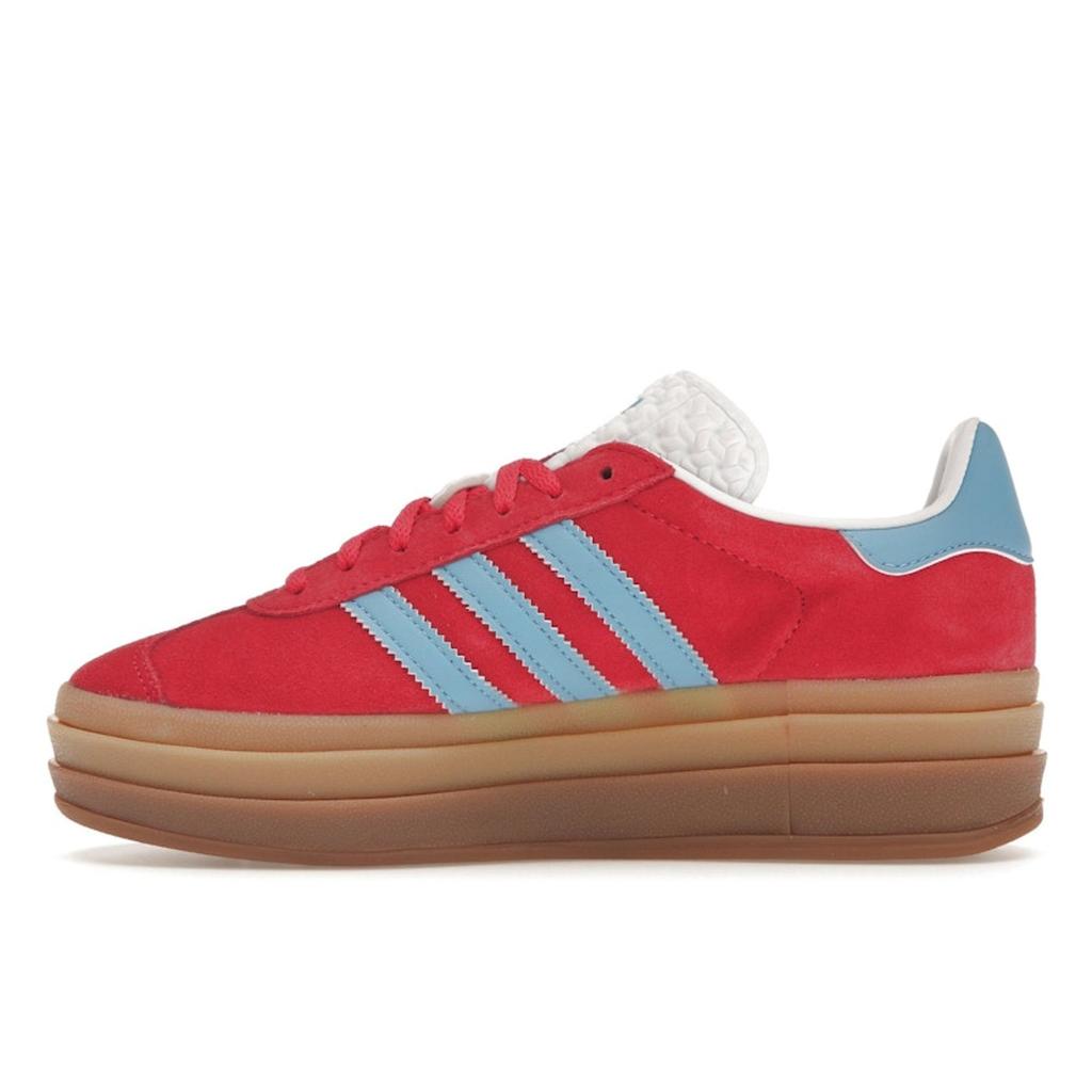 Adidas  Gazelle Bold Active Pink Blue Burst Women Sneakers Semi-Blue-Burst Cloud-White IE0421