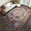 Retro Bohemian Style Carpet Home Large Area Anti Slip Sofa Coffee Table Decoration Carpet