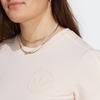 Adidas Originals Trefoil Graphic Tee With Logo Embroidery Women Tops Miracle-Quartz IC6046