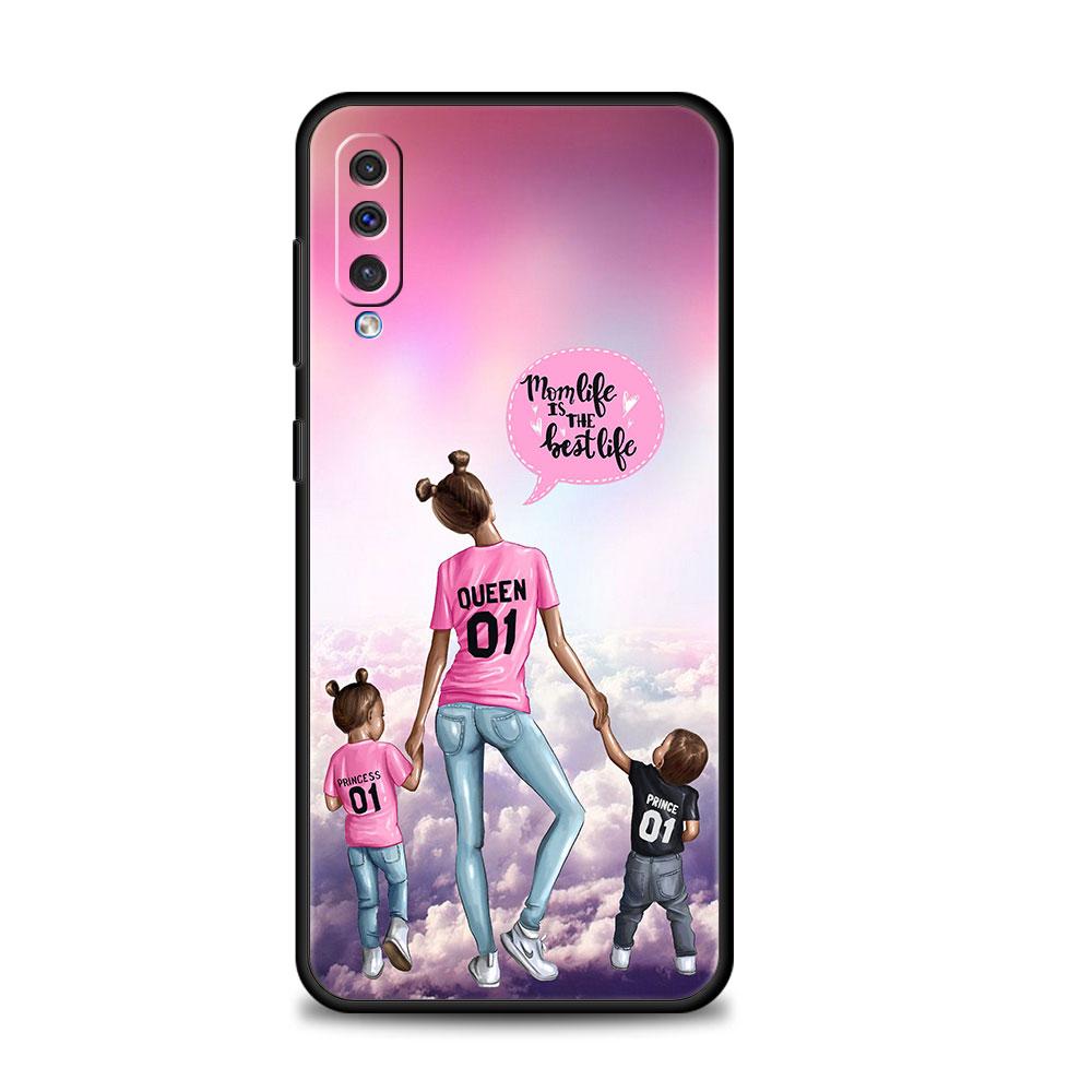 Bag Mobilephone Woman Fashion Girl Super Mom Baby For Samsung A40 A50 A20s Note 20 Ultra 10 A10s A30 A70 A20e A10 Phone Coque