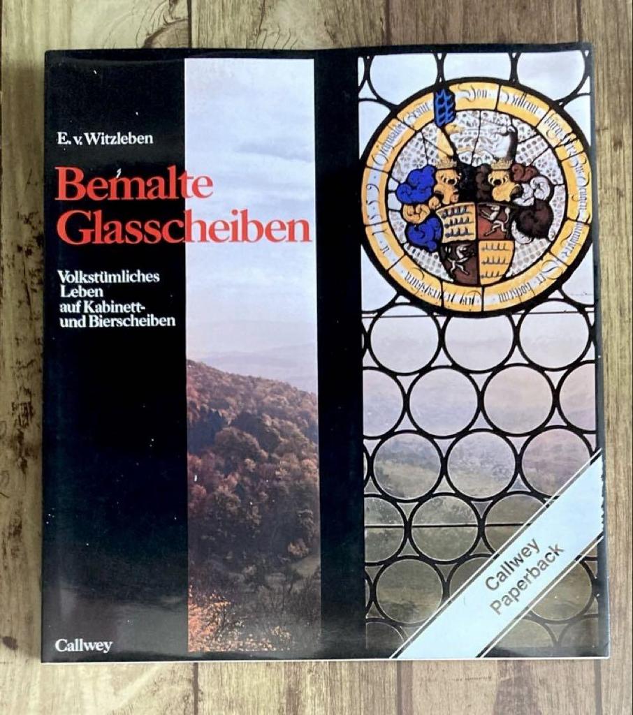 [USED] Rare German Stained Glass Book