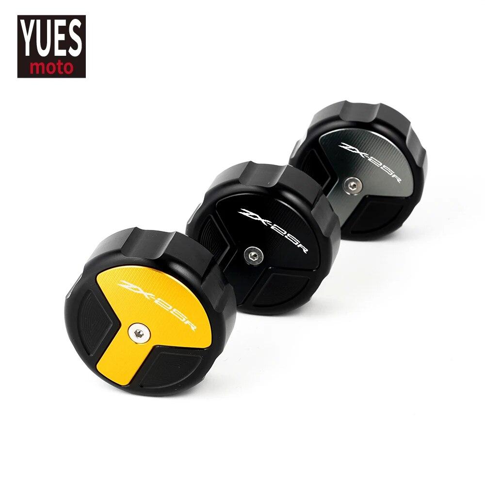 Motocyklové příslušenství CNC Přední a zadní válec brzdové kapaliny Hlavní kryt víčka nádržky pro Kawasaki ZX25R ZX 25R