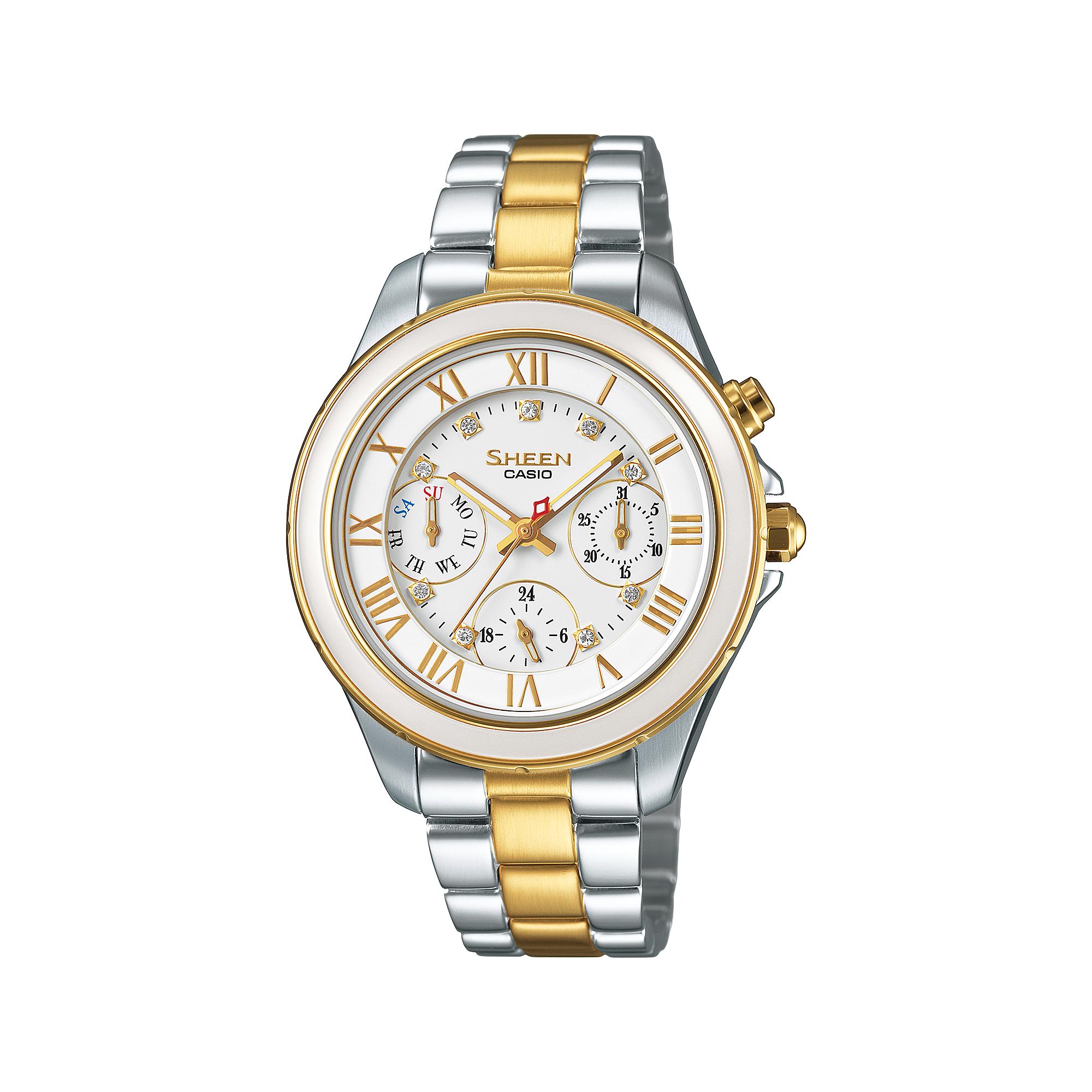 

Casio Men s Analog Quartz Watch SHE-3507SG-7A белый