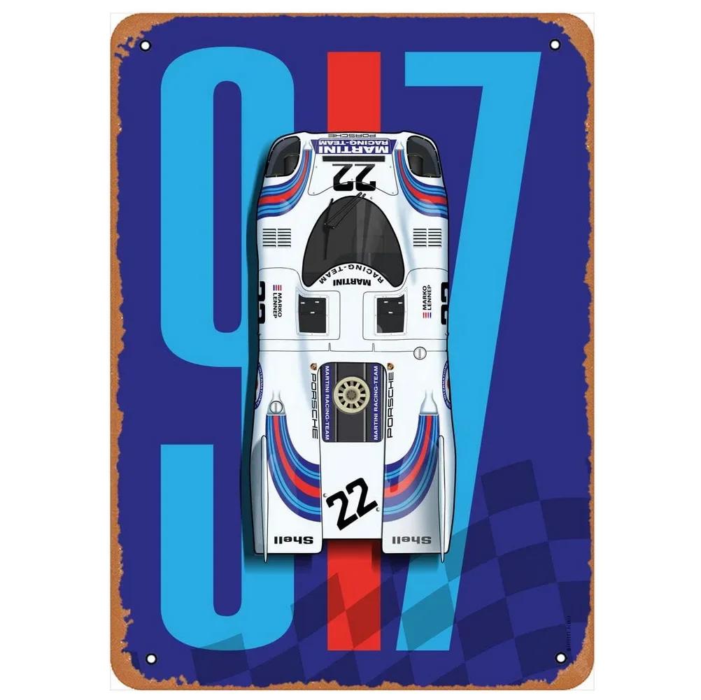 Grand Prix Automobile DeNice Metal Tin Signs Vintage Wall Art Racing Car Posters for Garage Man Cave Cafe Bars Pubs Decoration