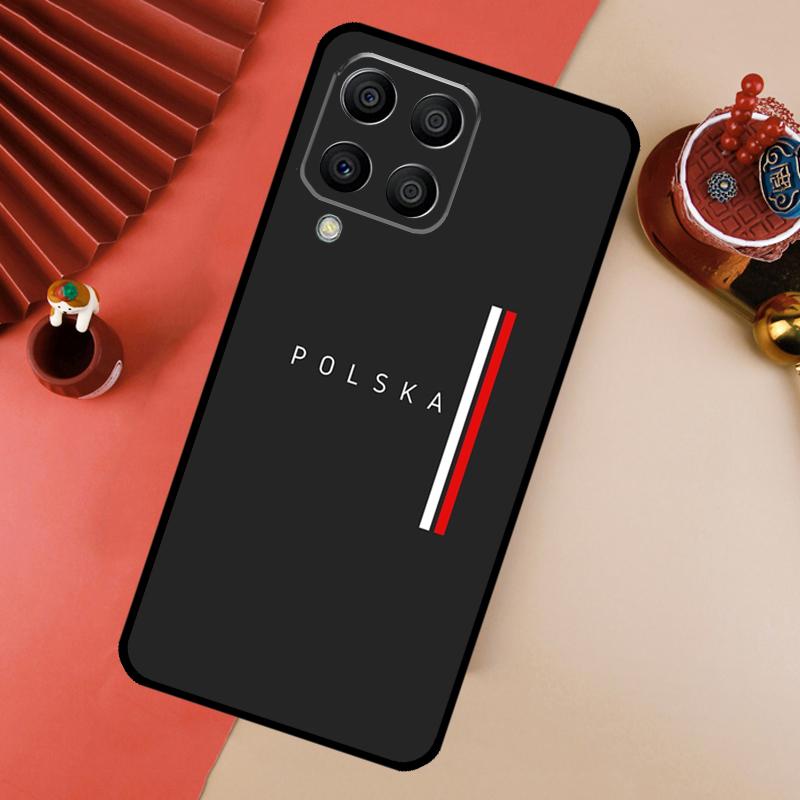 Poland Flag For Samsung Galaxy M21 M33 M53 M13 M12 M32 M52 M11 M31 M35 M55 M15 M14 M34 M54 M06 M16 Case