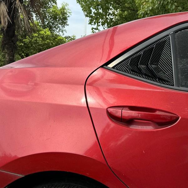 Toyota Corolla 2014-2018 Rear Window Louvers - Mustang Style Exterior Modification
