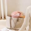 Casual Nylon Cosmetic Bag Hand-held Mesh Mesh Makeup Bags Multipurpose With Zipper Storage Pouch Women