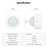 Zigbee 3.0 PIR Motion Sensor Smart Home Human Body Infrared Detection  Security Alarm Detector Works with Tuya  Alexa