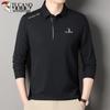TUCANO Men's Ice-Feel Long Sleeve Polo T-Shirt